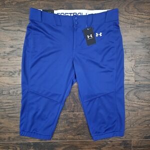 Under Armour Womens XL Utility Softball Pants Royal Blue UA